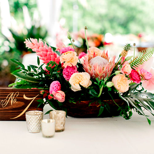 arreglos florales para mesas